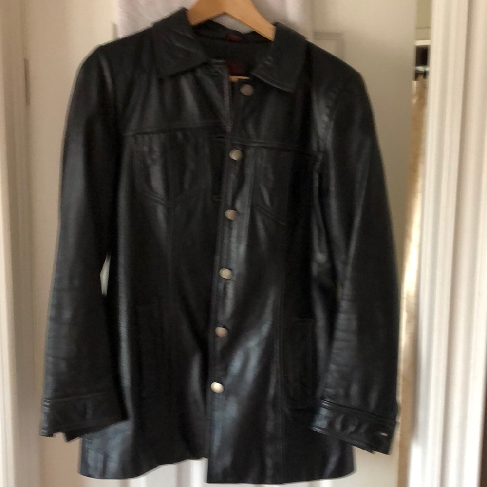 Ladies leather jacket